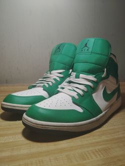 jordan air 1 lucky green