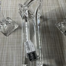 It’s A Beautiful Three Pieces Set Candle Holder From MIKASA Never Been Used 