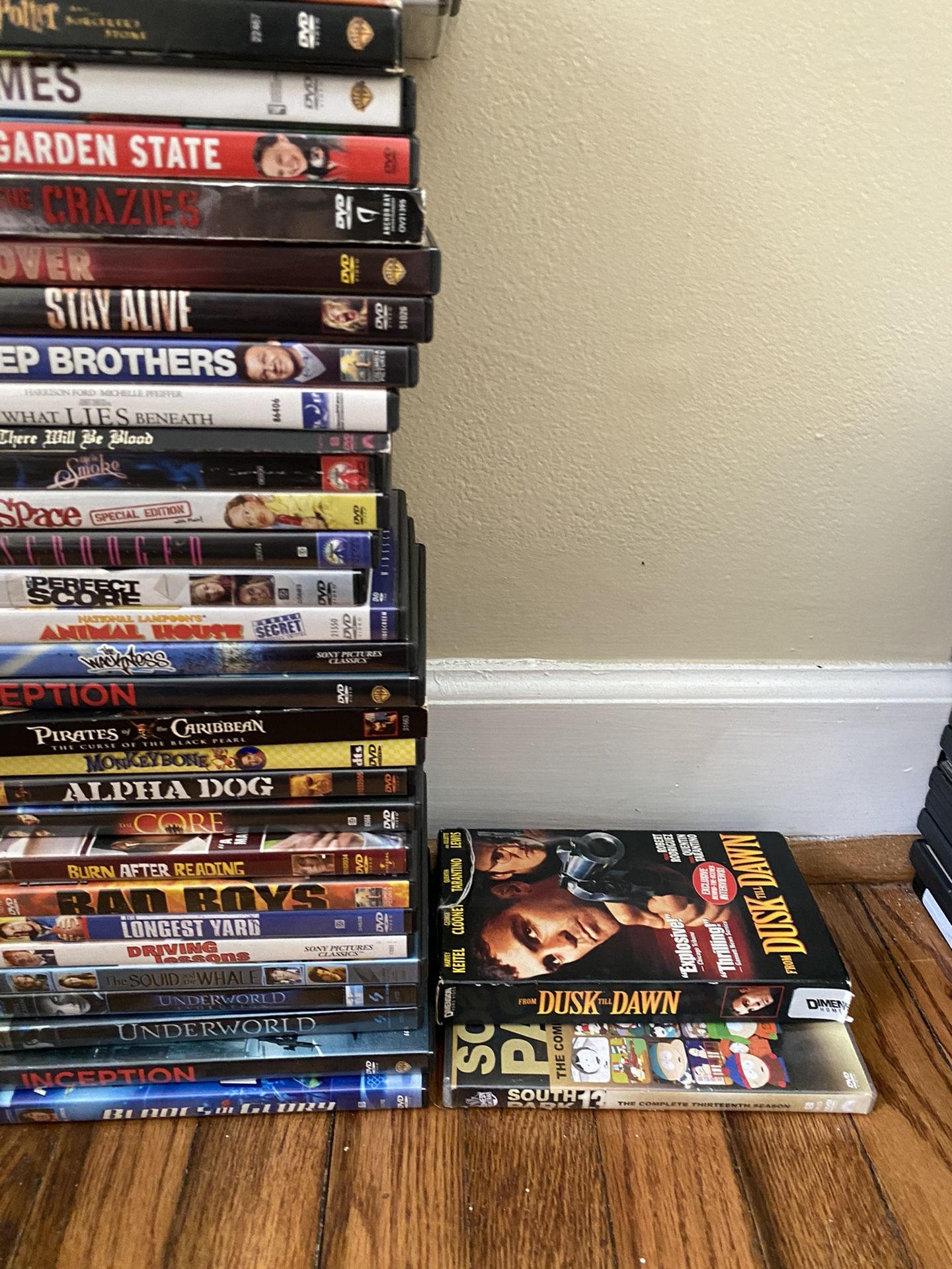 DVDs $3 each