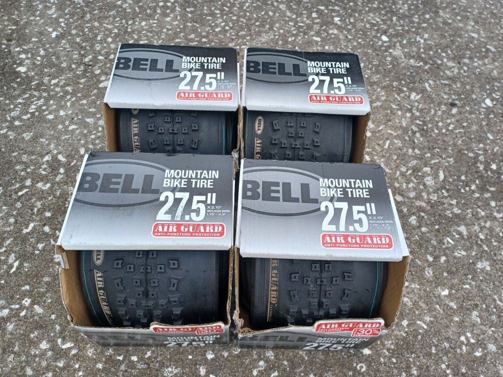 4 Brand New In Box 27.5" Mountain Bicycle Bike Tires - $10 Each FIRM