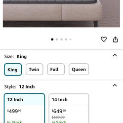 King Size Mattress Brand New 