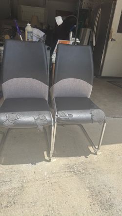 4 chairs $25