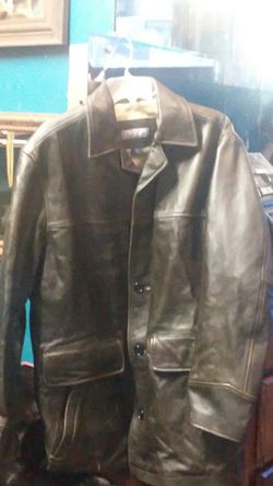 Leather jacket