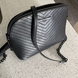 Black handbag