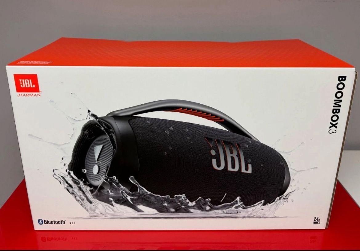 JBL boombox3 portable Bluetooth speaker 