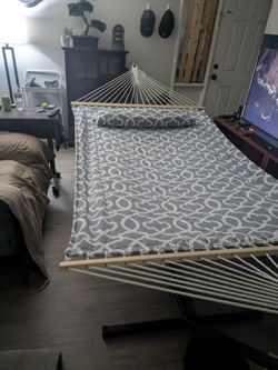 New hammock and stand