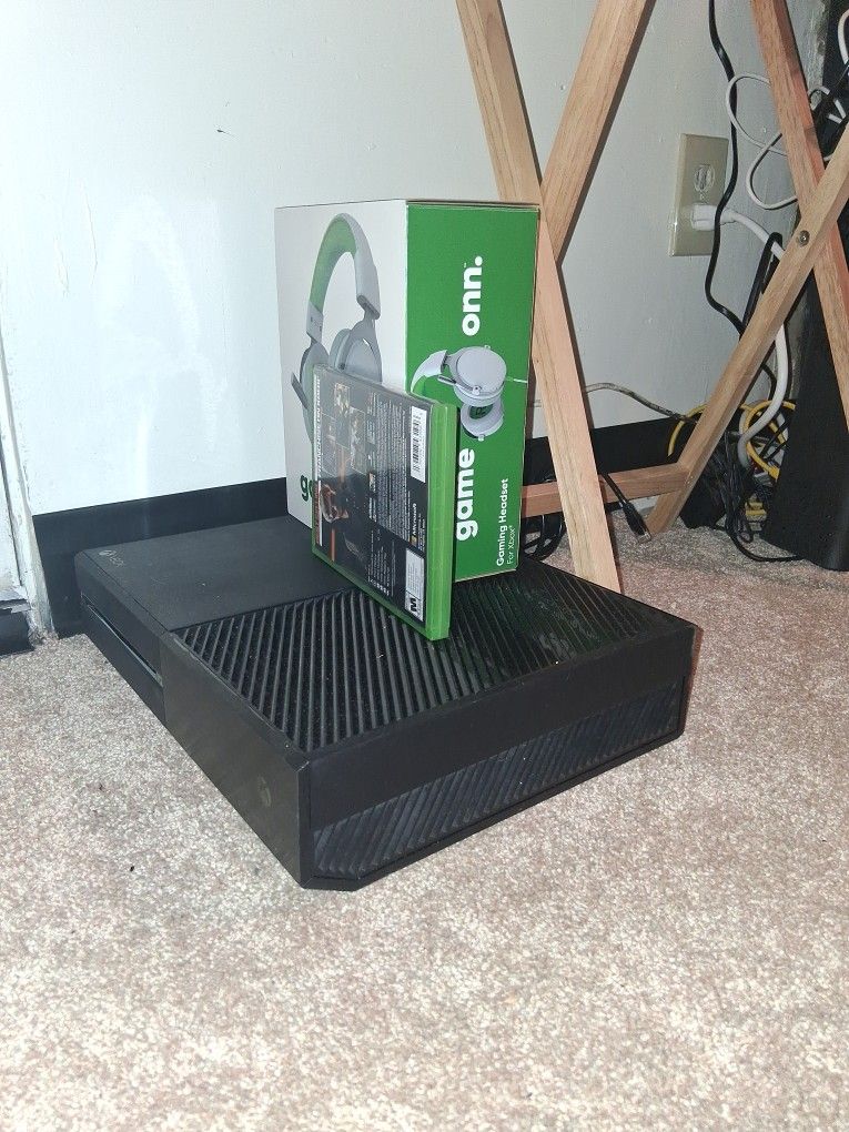 Xbox One Series 500gb Controler Blackopps 6 Headset