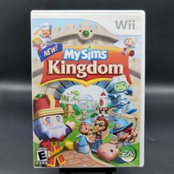 Nintendo Wii My Sims Kingdom ( Tested & Working  ) 