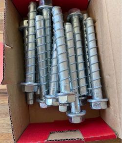5/8 in. x 5-1/2 in. KH-EZ Carbon Steel Zinc Plated Hex Head Concrete and Masonry Screw Anchor 15-Piece