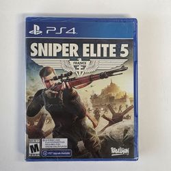 Sniper Elite 5  - PlayStation 4 (New Sealed)