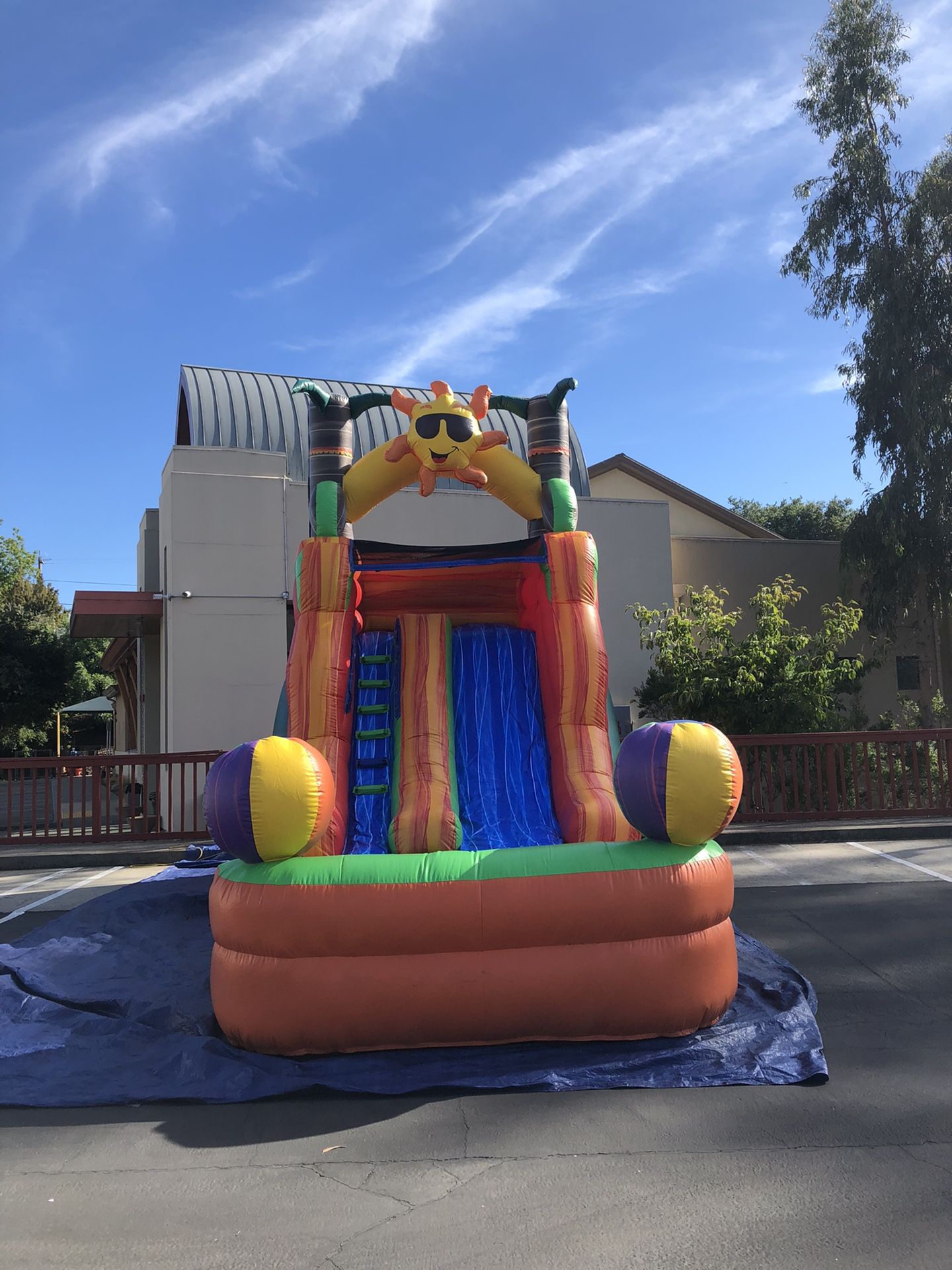 Super Fun Water Slide With Pool One Day 250