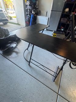 L-Shaped Computer Desk – $40 OBO