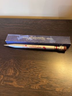 RARE Vintage Jumbo Eagle Automatic Mechanical Pencil Vermilion Ohio Novelty