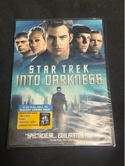 Star Trek into darkness DVD 2013 brand new factory sealed sci-fi JJ Abrams