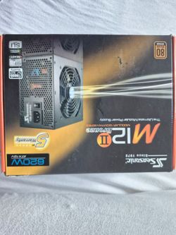 Seasonic M12II Bronze 620W Modular Power Supply