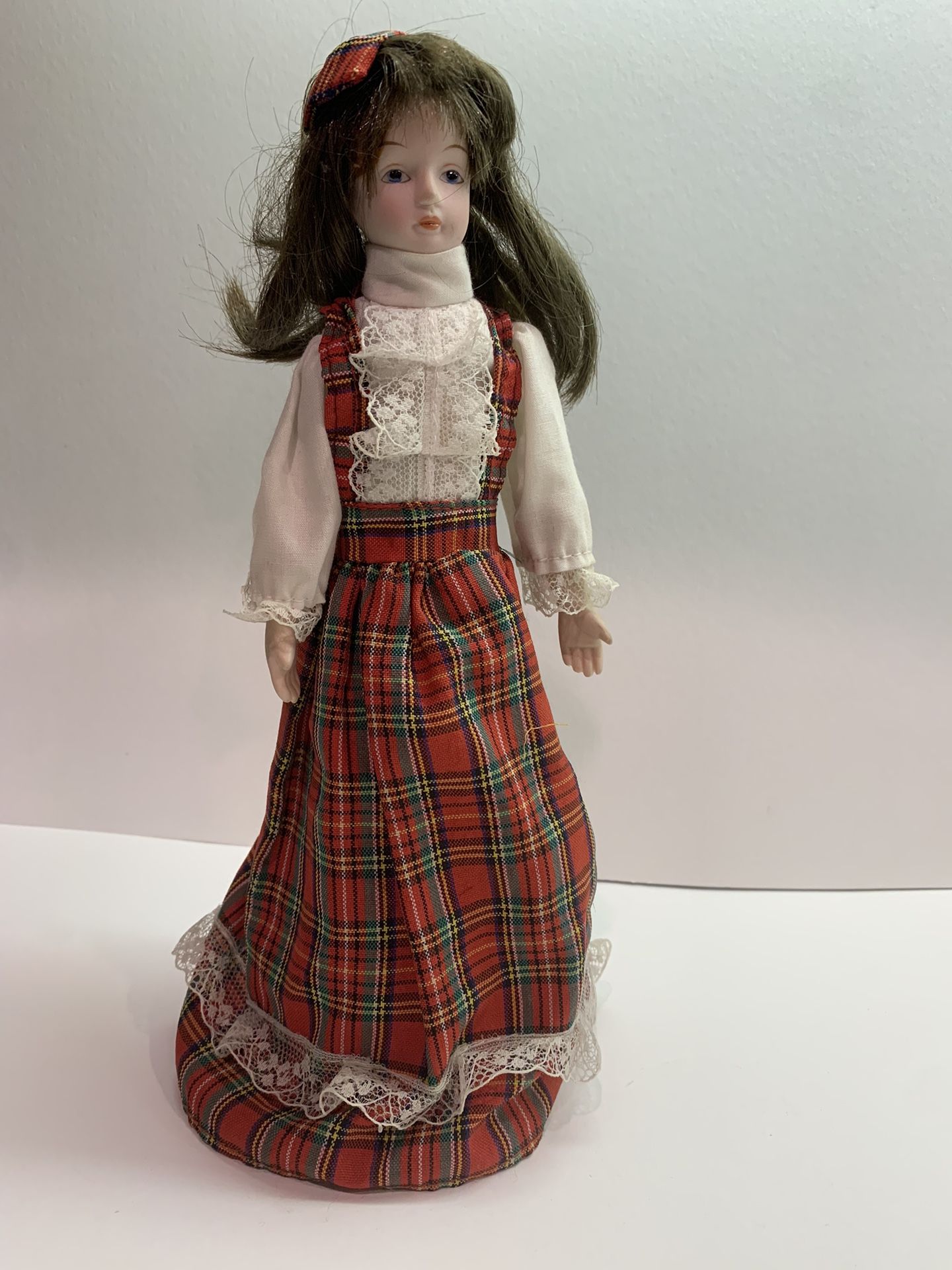 Vintage Doll, Musical 10” Tall, Collectible. 