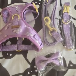 Dog Harness Set 4 Pc New