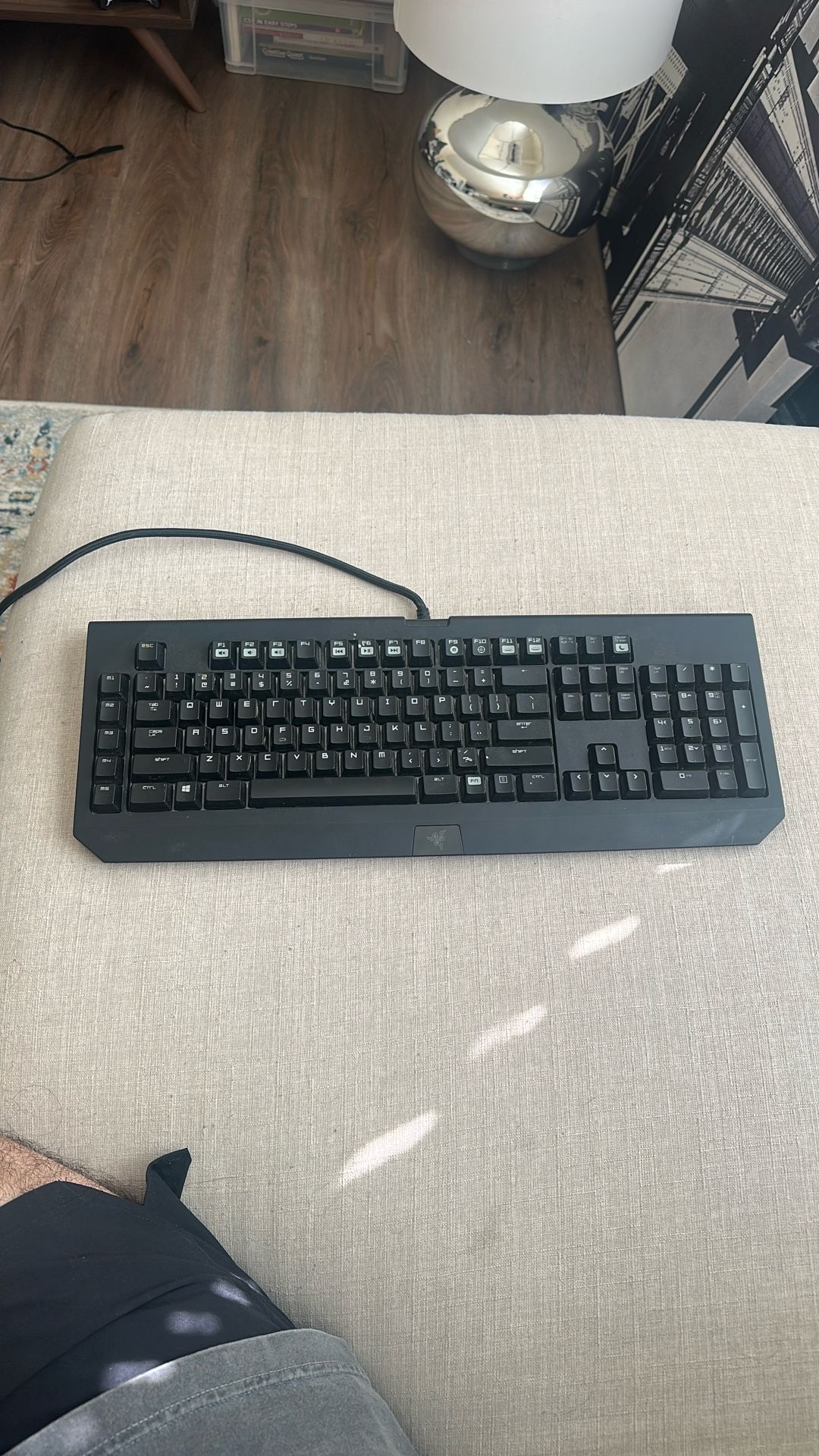 Black Blackeidow Razor Computer / Gaming Chroma Keyboard