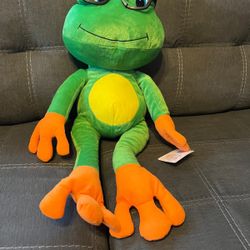 BIG FROG PLUSH $10