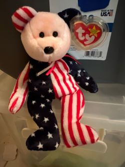 Ty beany bear (pink face variant )