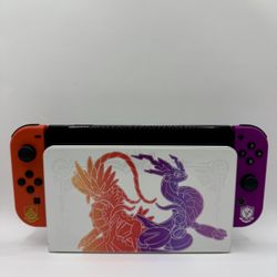 Nintendo Switch OLED Scarlet And Violet 