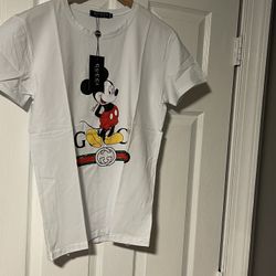 Gucci Mickey Mouse Shirt White Size XL