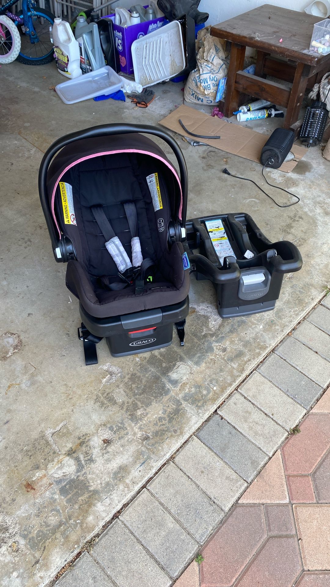 Car Seat Graco With 2 Bases