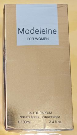 Madeleine For Women Eau de Parfum By Fragrance Couture 3.4fl 100ml New Sealed