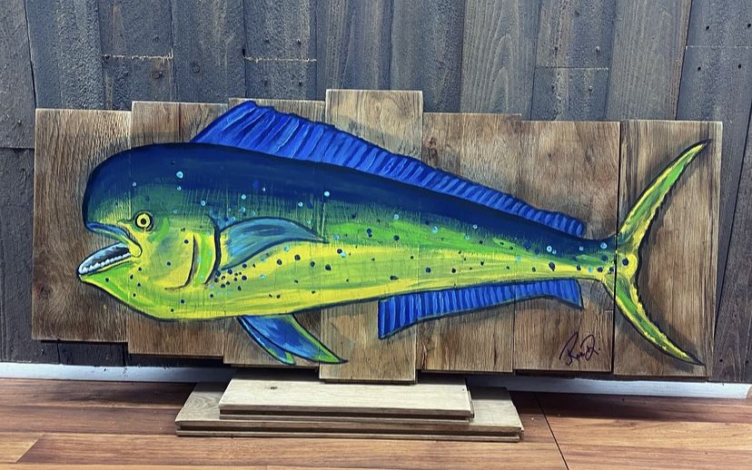 Mahi-mahi Painting