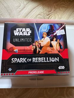 Star Wars Unlimited Spark of Rebellion Prerelease Box
