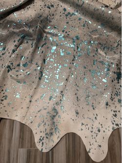 Cowhide carpet