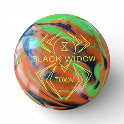 Hammer Black Widow Toxin Hybrid Overseas Bowling Ball 14lbs 14 Lbs