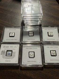 1 Gram Geiger Silver Bar 999