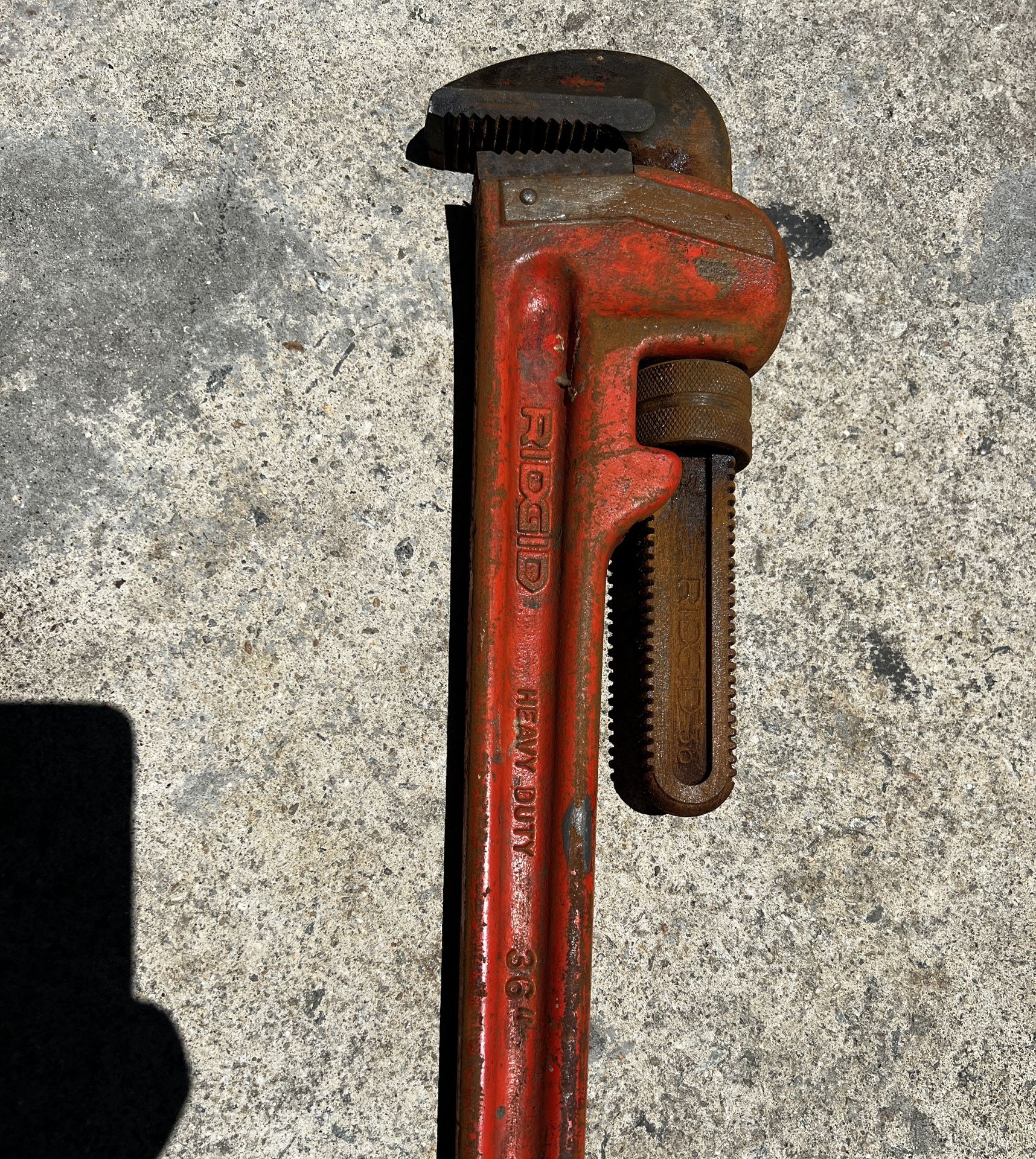 Ridgid Heavy Duty 36” Pipe Wrench