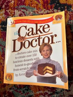 Vintage 1999 The Cake Mix Doctor Cookbook Recipes Cook Book Desserts Paperback