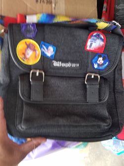Trade D23 expo 2019 Disney messenger bag nwt