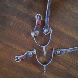 RARE VINTAGE FIND: Authentic Ed Sims Texas Cowboy Spurs
