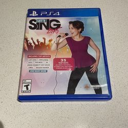 PS4 Sing 2016 Game 