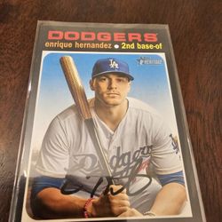 Dodgers Tops Heritage Cards