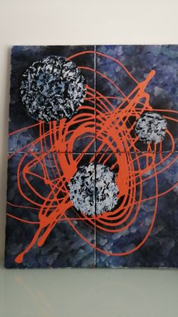 Acrylic painting