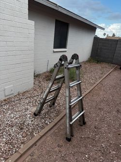 Vulkan (like Little Giant) multi position ladder