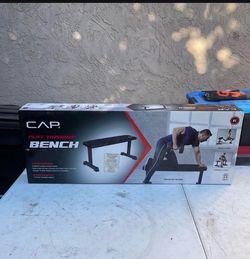 CAP Strength Universal Flat Weight Bench, Black