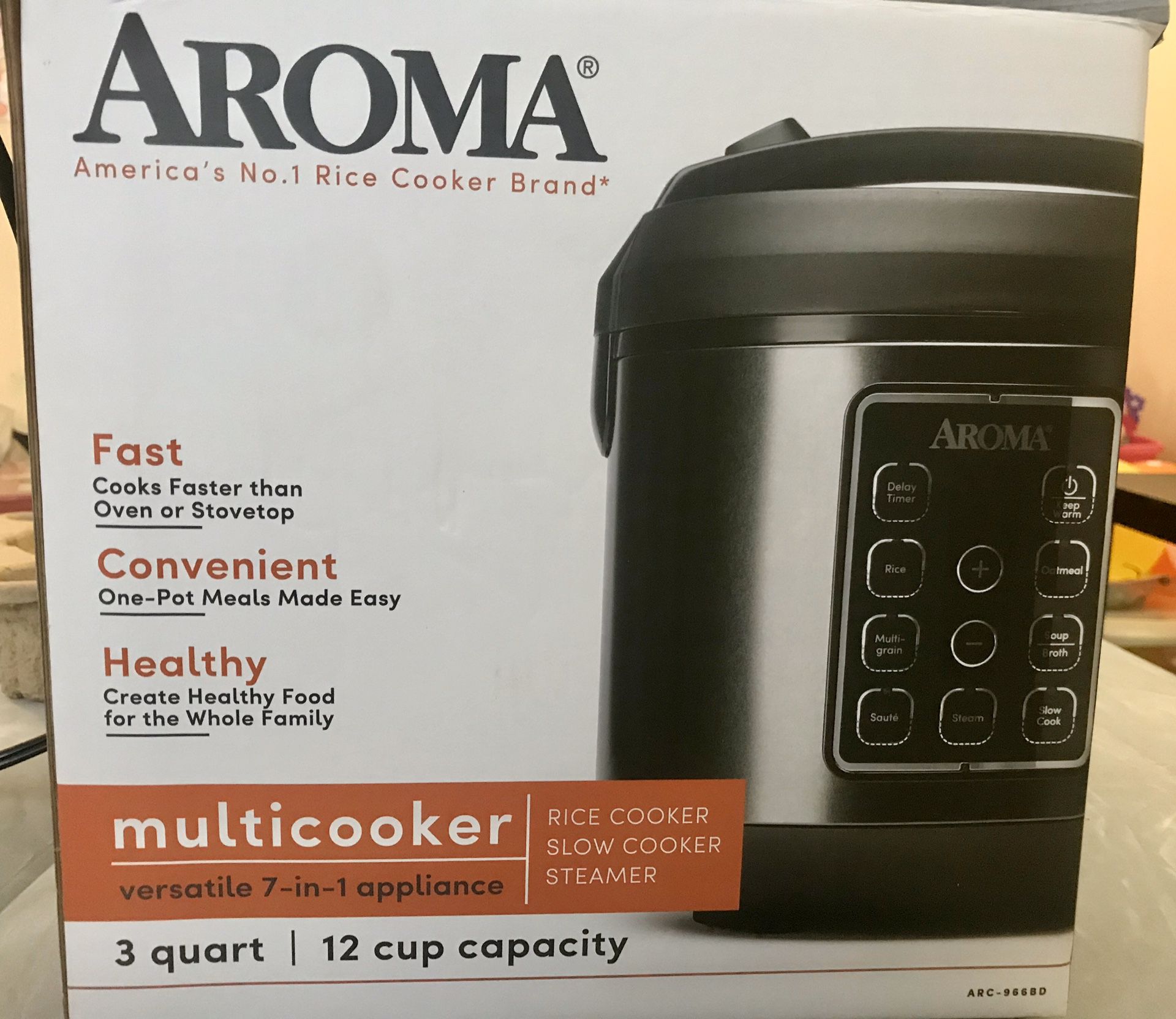 Aroma Electric 12 Cup Rice Cooker