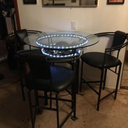 High-Top Bar Table & Chairs