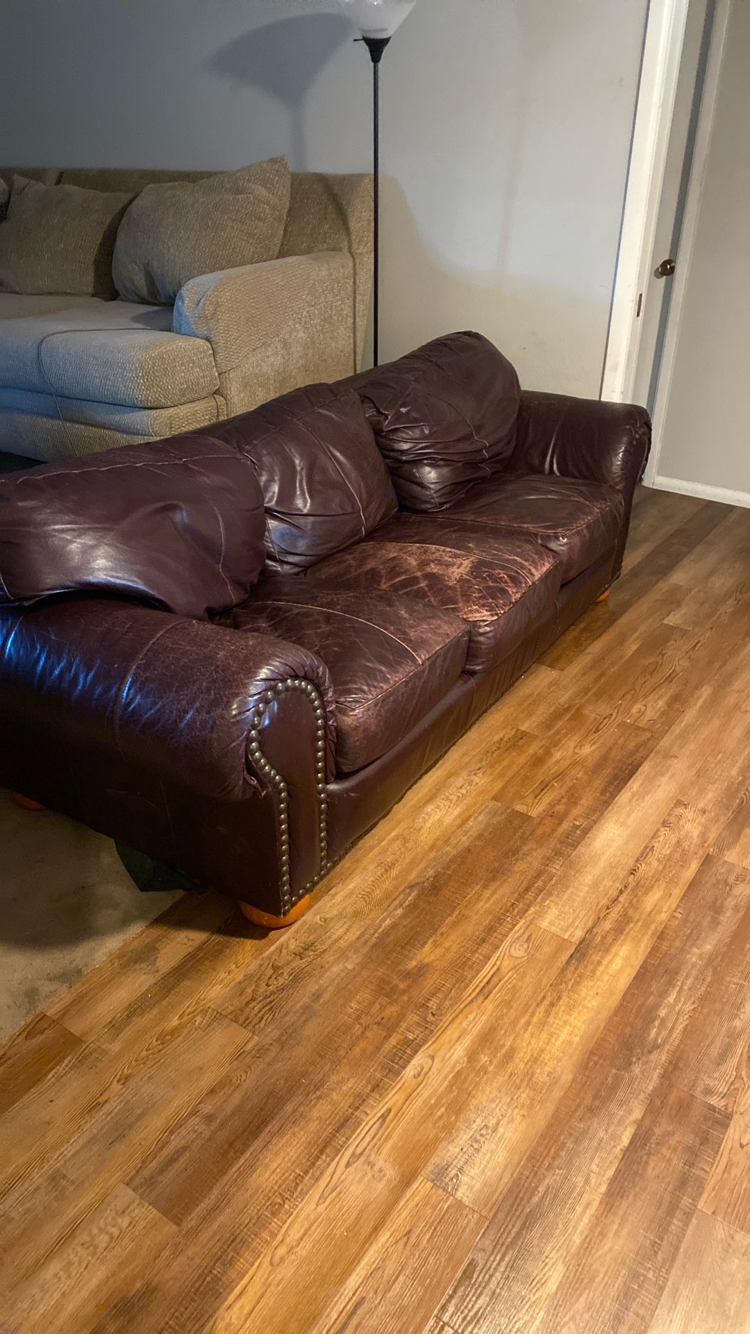 Leather Couch