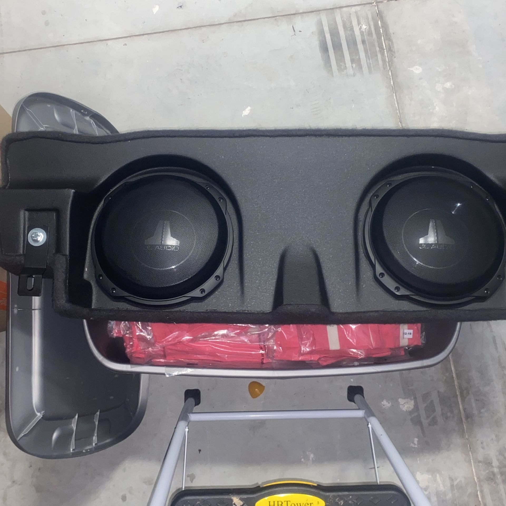 C7 Corvette Subwoofer Box with Woofers 