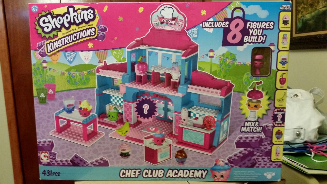 Shopkins kinstructions chef club academy