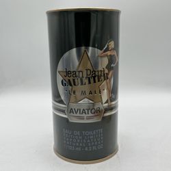 Jean Paul Gaultier Le Male Aviator Limited Edition 4.2 oz Authentic *See Details*