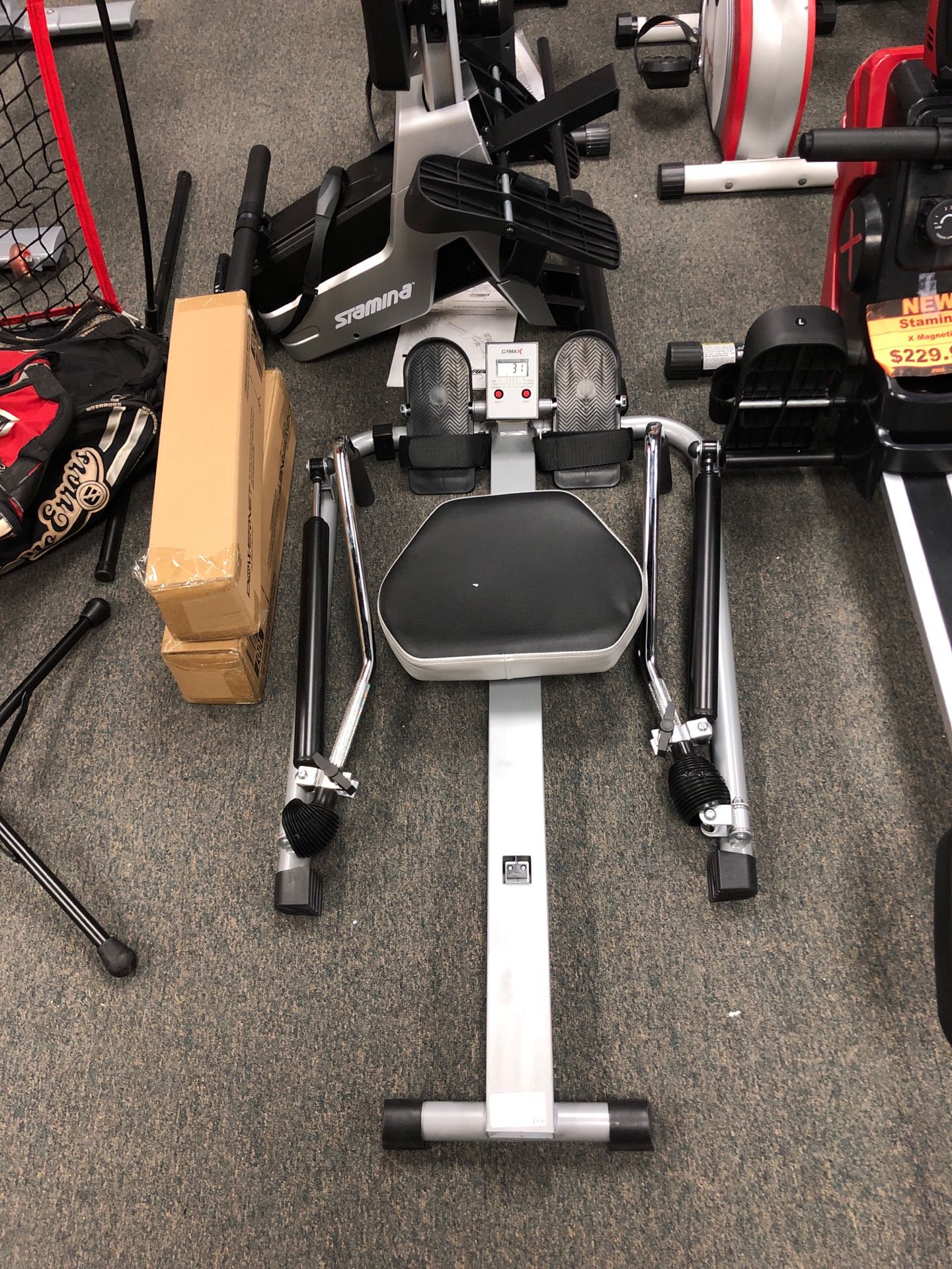 Gymax rowing machine