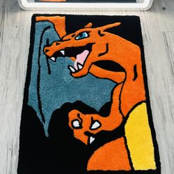 Pokémon Charizard Custom Rug